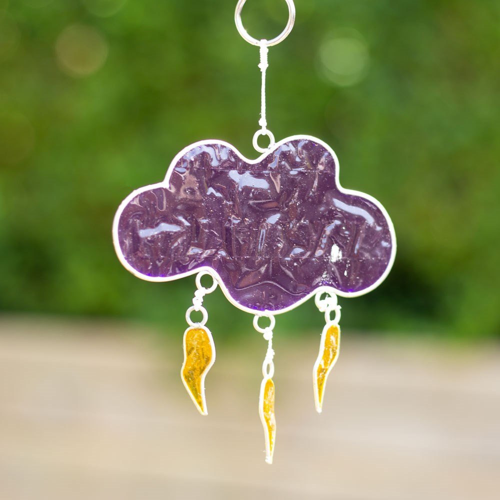 Something Different - Count Your Rainbows Thundercloud Raamhanger/Suncatcher - Multicolours